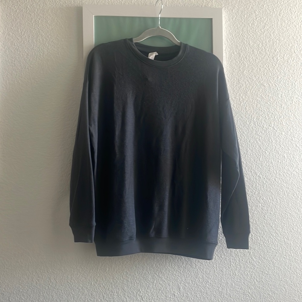 Alo Soho Pullover in Anthracite